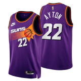 Phoenix Suns Purple Swingman Jersey (Classic) Mens 2022/23 Deandre Ayton - 22