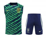 Brazil Green Training Singlet + Short Mens 2022