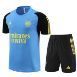 Arsenal Blue Training Jersey + Short Mens 2023/24