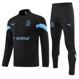 Olympique Marseille Black Training Suit Mens 2022/23