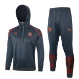 Manchester City Grey Training Suit Mens 2023/24 #Hoodie