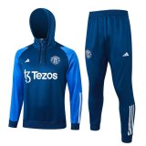 Manchester United Blue Training Suit Mens 2023/24 #Hoodie