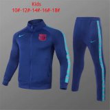 Barcelona Blue Training Suit (Jacket + Pants) Kids 2021/22