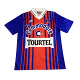 93/94 PSG Home Blue Retro Soccer Jersey Shirt Men