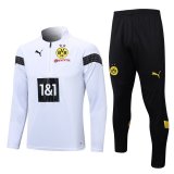 Borussia Dortmund White Training Suit Mens 2022/23