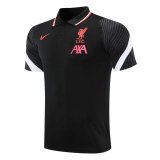 2020/2021 Liverpool Soccer Polo Jersey UCL Black - Mens