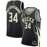 Milwaukee Bucks Brand Black Swingman Jersey (Statement) Mens 2022/23 Giannis Antetokounmpo - 34