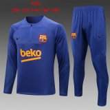 Barcelona Blue Training Suit Kids 2022/23
