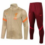 Liverpool Gold Training Suit Jacket + Pants Mens 2021/22