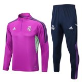 Real Madrid Purple Training Suit Mens 2022/23