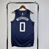Los Angeles Clippers Navy Swingman Jersey - City Edition Mens 2023/24 WESTBROOK #0