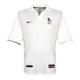 1998 Italy World Cup Retro Away White Men Soccer Jersey Shirt
