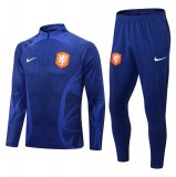 Netherlands Blue Training Suit Mens 2022