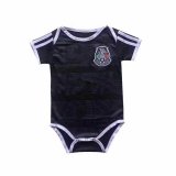 2020 Mexico Home Black Baby Infant Crawl Soccer Jersey Shirt