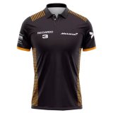 McLaren Lando Norris 2022 Purple F1 Team Polo Shirt Mens