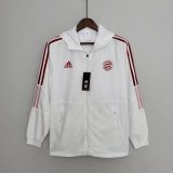 Bayern Munich White All Weather Windrunner Jacket Mens 2022/23