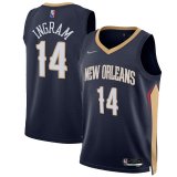 Orleans Pelicans 2022 Navy SwingMens Jersey Mens Icon Edition