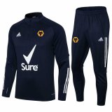 Wolverhampton Navy Half Zip Training Suit Men's 2021/22