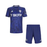 Leeds United Away Kids Jersey + Short 2021/22