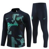 Barcelona Royal - Green Training Suit Mens 2023/24
