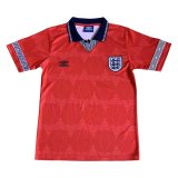 England Away Red Jersey Mens 1990 #Retro
