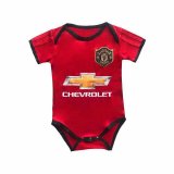 2019/2020 Manchester United Home Red Baby Infant Crawl Soccer Jersey Shirt