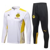 Borussia Dortmund White Training Suit Mens 2021/22