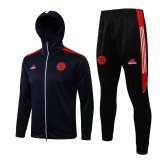 Bayern Munich Hoodie Royal Training Suit Jacket + Pants Mens 2021/22