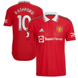 Manchester United Home Jersey Mens 2022/23 #Rashford #10 Player Version