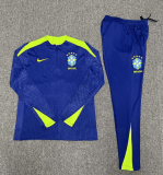 Brazil Blue Training Suit Mens 2024