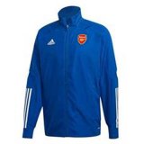 2020/2021 Arsenal Hoodie All Weather Windrunner Jacket Blue Mens