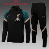 Liverpool Black GG Training Suit Jacket + Pants Kids 2021/22