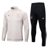 Germany Beige Training Suit Jacket + Pants Mens 2022
