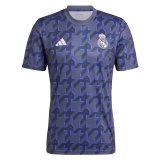 Real Madrid Pre-Match Blue Jersey Mens 2023/24