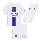 PSG Third Jersey + Shorts + Socks Kids 2022/23