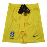 Brazil Home Yellow Shorts Mens 2021