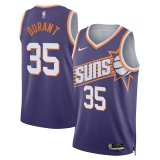 Phoenix Suns Purple Swingman Jersey Icon Edition Mens 2023/24 #DURANT 35
