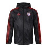 Bayern Munich Black All Weather Windrunner Jacket Men's 2021/22