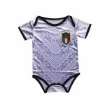 2020 Italy Away White Baby Infant Crawl Soccer Jersey Shirt