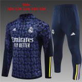 Real Madrid Purple Training Suit Kids 2023/24