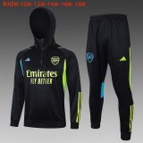 Arsenal Black Training Sweatshirt + Pants Kids 2023/24 #Hoodie