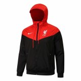 Liverpool Red/Black All Weather Windrunner Jacket Mens 2021/22