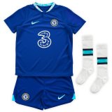 Chelsea Home Jersey + Shorts + Socks Kids 2022/23