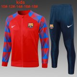 Barcelona Red Training Jacket + Pants Kids 2023/24