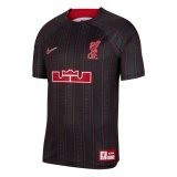 Liverpool X Lebron James Anthracite/Gym Red Jersey Mens 2023/24 #Special Edition
