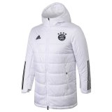 2020/2021 Bayern Munich White Soccer Winter Jacket Men's
