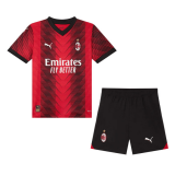AC Milan Home Jersey + Short Kids 2023/24