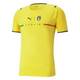 Italy Goalkeeper Yellow Jersey Mens 2021/22