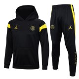 PSG x JORDAN Black Training Sweatshirt + Pants Mens 2023/24 #Hoodie