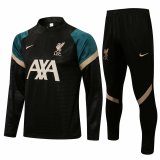 Liverpool Black GB Training Suit Mens 2021/22